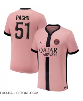 Günstige Paris Saint-Germain Willian Pacho #51 3rd trikot 2024-25 Kurzarm